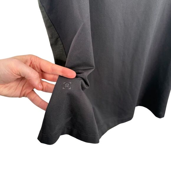 Lululemon License to Train Tank Top Grey Muscle Gym Workout Mens Size Small? - Picture 5 of 5